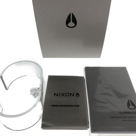  NIXON ニクソン 腕時計 リストウォッチ クォーツ BRING IT THE PORTER ホワイト NA10592439