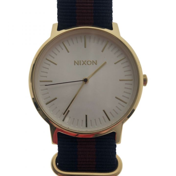 NIXON 腕時計  BRING IT THE PORTER ブルー　メンズ NIXON(ニクソン) ⁄ THE PORTER⁄BRING IT⁄クォーツ腕時計⁄アナログ