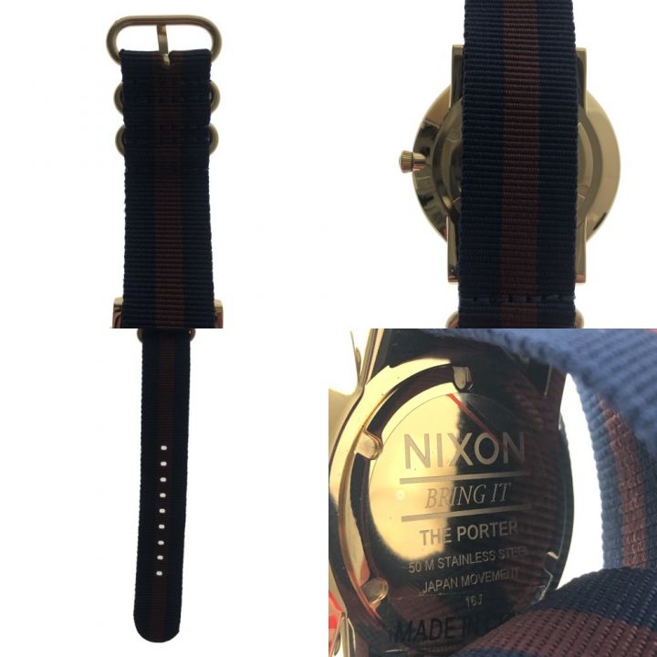NIXON ニクソン 腕時計 リストウォッチ クォーツ BRING IT THE PORTER