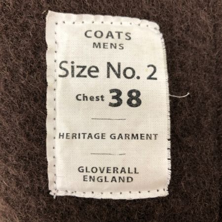  GLOVERALL メンズダッフルコート　sizeM ブラウン