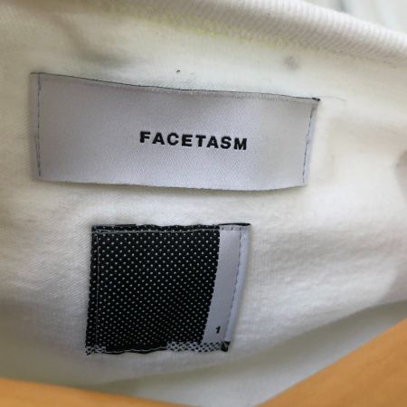 FACETASM メンズ 長袖カットソー　サイズ1(S) OTM-SW-M03 ホワイト