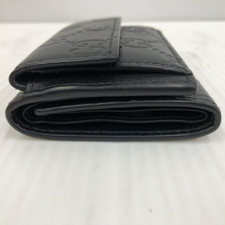  GUCCI グッチ シグネチャー　3つ折り財布 547070 ブラック