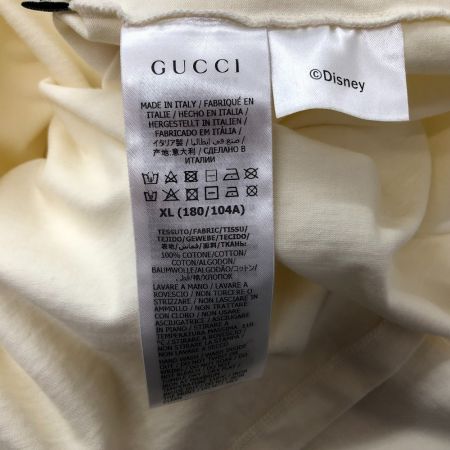  GUCCI グッチ GUCCI×ディズニーコラボ　ミッキーマウスTシャツ ホワイト