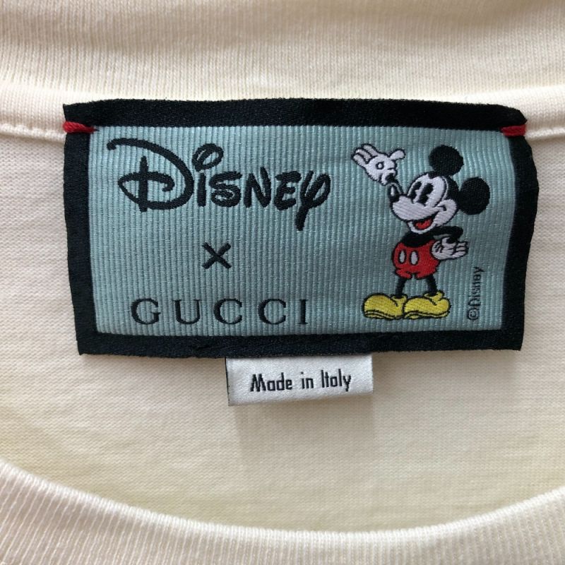 中古】 GUCCI グッチ GUCCI×ディズニーコラボ ミッキーマウスTシャツ