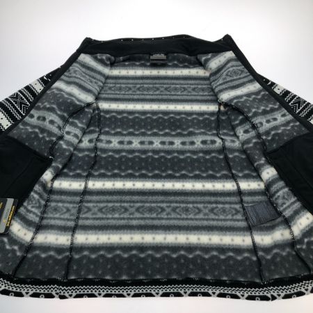  Jack Wolfskin ジャックウルフスキン フリースジャケット Mサイズ 1704121-7544002 ブラック×ホワイト