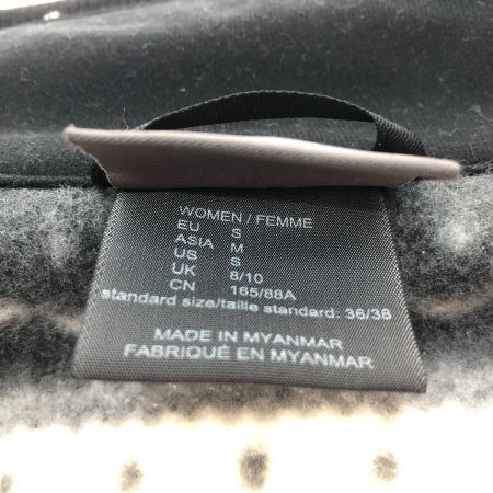  Jack Wolfskin ジャックウルフスキン フリースジャケット Mサイズ 1704121-7544002 ブラック×ホワイト