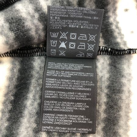  Jack Wolfskin ジャックウルフスキン フリースジャケット Mサイズ 1704121-7544002 ブラック×ホワイト