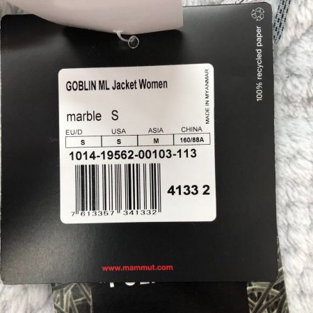  MAMMUT マムート GOBLIN ML Jacket　Ｍサイズ 1014-19562 ホワイト