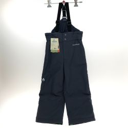 □□ mont･bell モンベル パウダーライトビブ キッズ パンツ 110cm #1102431 グラファイトブルー Sランク
