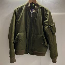 □□ THE NORTH FACE ザノースフェイス メンズ　 MA-1ジャケット　　光電子　SIZE S　 NY2556N オリーブ Aランク