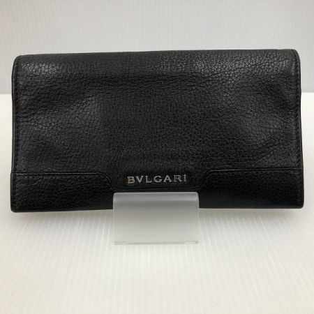  BVLGARI ブルガリ 長財布 ブラック