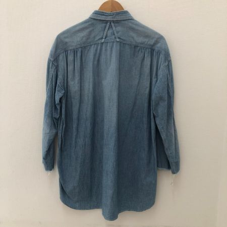  UN USED アンユーズド メンズデニムシャツ　サイズ2(M) US1491 スカイブルー