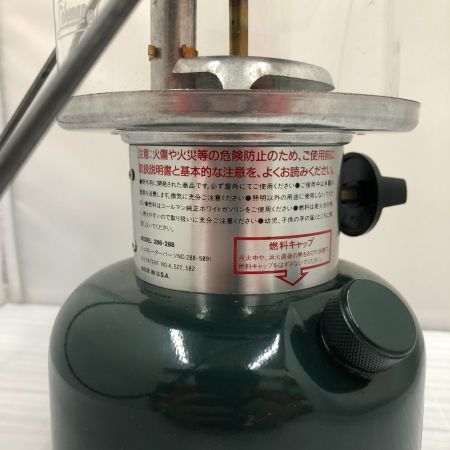  Coleman コールマン アウトドア　ガソリンランタン Model 286-288