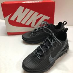 □□ NIKE ナイキ スニーカー　REACT ELEMENT 55 PREMIUM　SIZE 26.5cm CI3835-002 ブラック Bランク