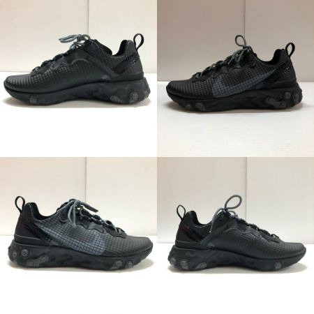  NIKE ナイキ スニーカー　REACT ELEMENT 55 PREMIUM　SIZE 26.5cm CI3835-002 ブラック