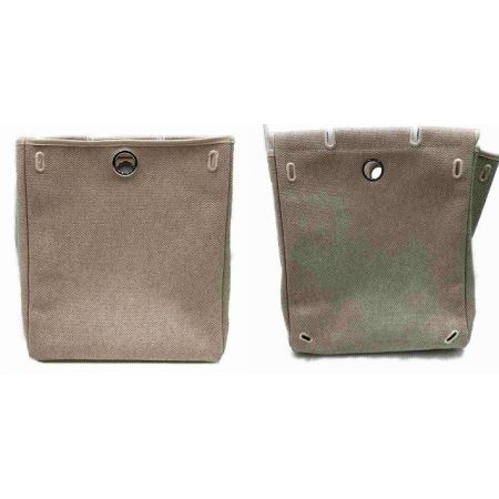  HERMES エルメス エールバッグ  ストラップ付  □F 2002年 ナチュラル