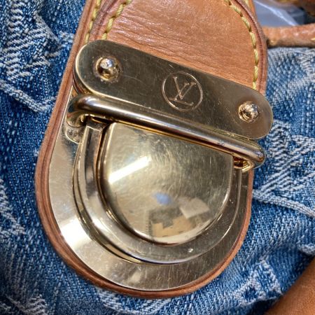  LOUIS VUITTON ルイヴィトン デニム プリーティ  M95020 ブルー