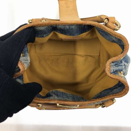  LOUIS VUITTON ルイヴィトン デニム プリーティ  M95020 ブルー