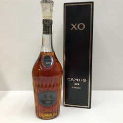□□ CAMUS カミュ ブランデー　コニャック　カミュ　ＸＯ ロングネックボトル　古酒 箱付 Sランク 未開栓
