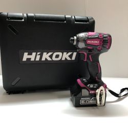□□ HiKOKI ハイコーキ 電動工具 インパクトドライバ  充電池付 WH18DDL2 Bランク