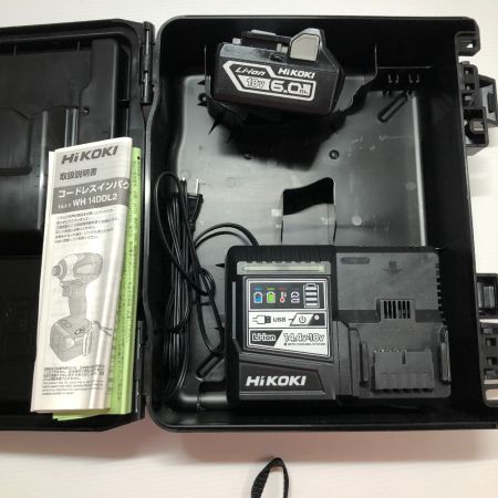  HiKOKI ハイコーキ 電動工具 インパクトドライバ  充電池付 WH18DDL2
