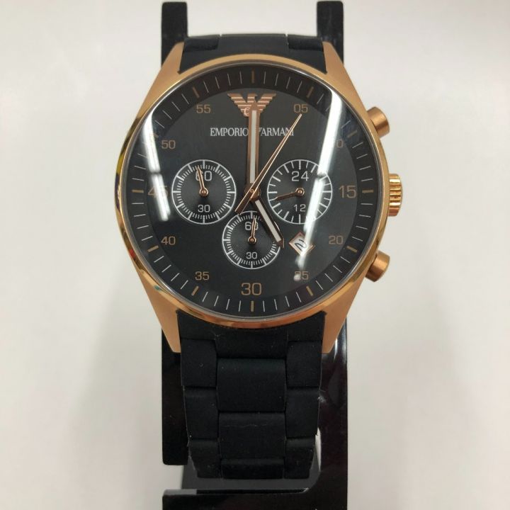 EMPORIO ARMANI エンポリオアルマーニ 腕時計 クロノグラフ AR5905