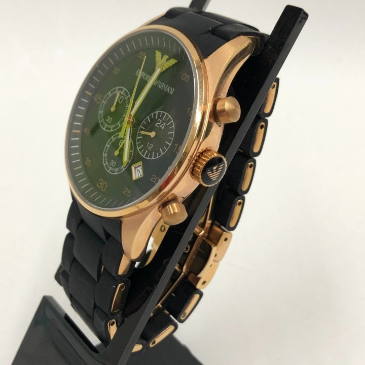 EMPORIO ARMANI エンポリオアルマーニ 腕時計 クロノグラフ AR5905 