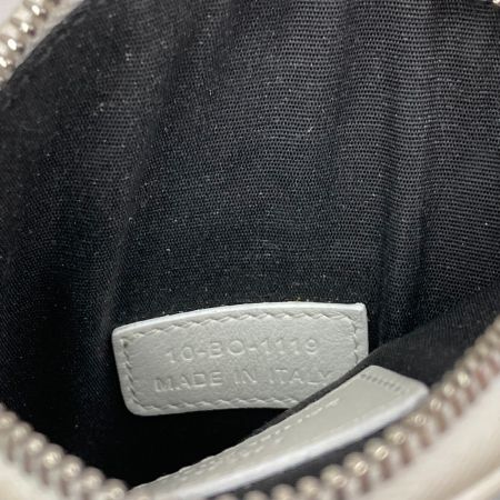 中古】 Dior×DANIEL ARSHAM バスケットボールジップチャーム ホワイト