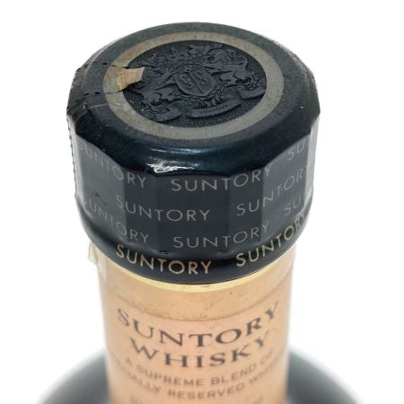 【北海道内限定発送】 reserve サントリーリザーブ ウイスキー　SPECIAL Reserve　干支ボトル　午歳 未開栓