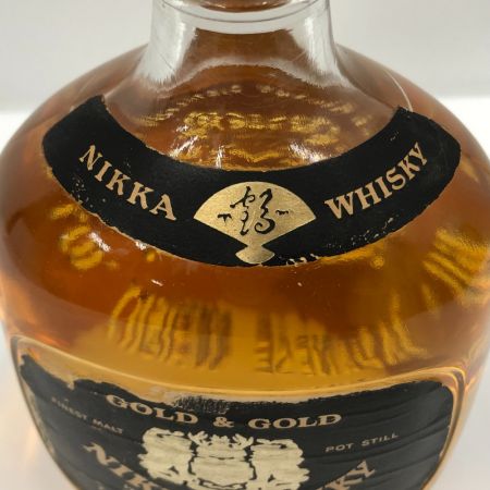 【北海道内限定発送】  ニッカウイスキー　GOLD&GOLD 古酒 未開栓