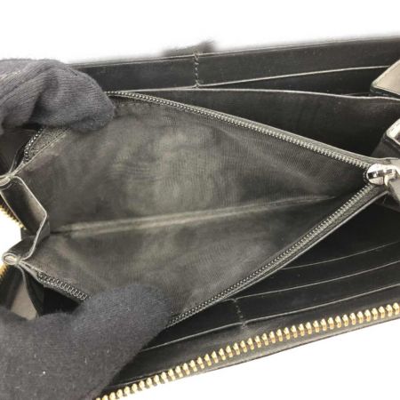 中古】 GUCCI グッチ ラウンドファスナー長財布 シルヴィ 476083