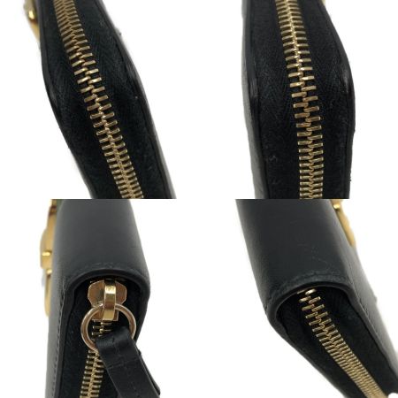  GUCCI グッチ ラウンドファスナー長財布　シルヴィ 476083 ブラック