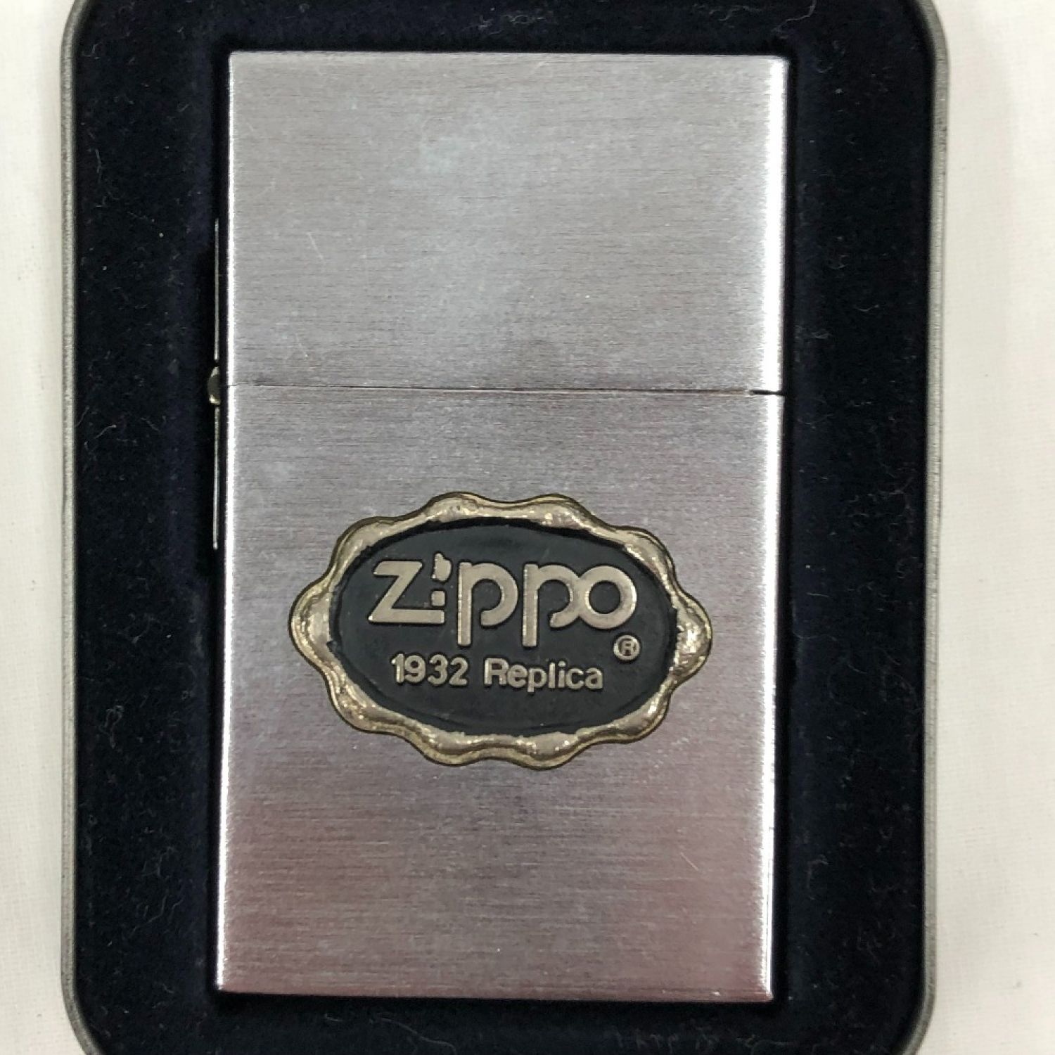 Zippo/ライター/1932/レプリカ/ギャランティ/1989年/箱付/未使用