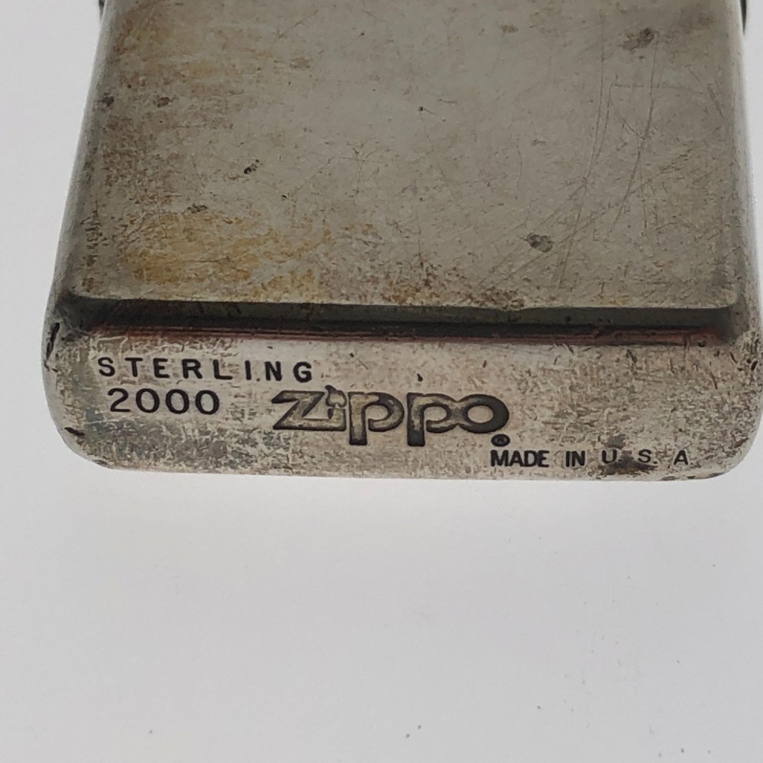 今日の超目玉】 ZIPPO 2000 スターリングシルバー - 小物