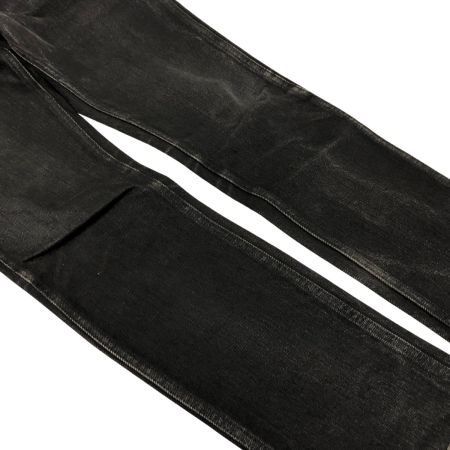  UN USED アンユーズド ジーンズ カットオフデニムパンツ 1(S) UW0490 ブラックインディゴ