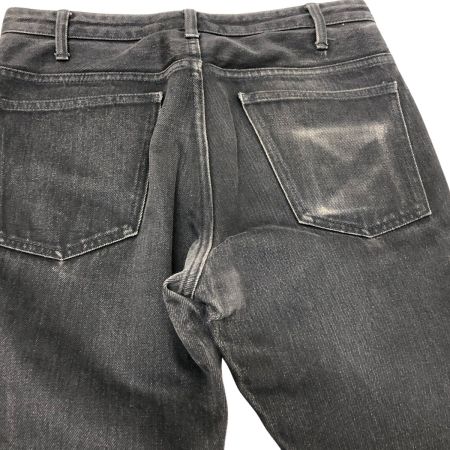  UN USED アンユーズド ジーンズ カットオフデニムパンツ 1(S) UW0490 ブラックインディゴ