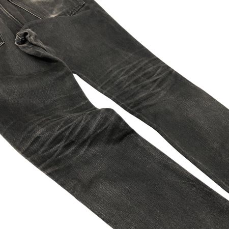  UN USED アンユーズド ジーンズ カットオフデニムパンツ 1(S) UW0490 ブラックインディゴ