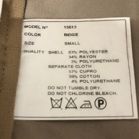  YAECA ヤエカ パンツ SIZE S  15613 ベージュ