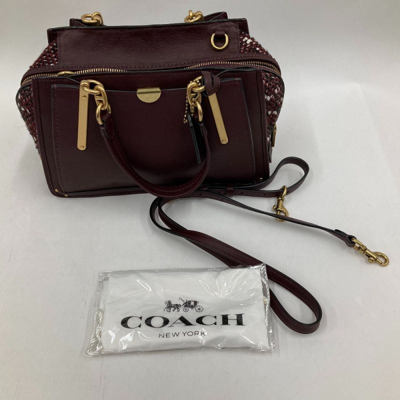 中古】 COACH コーチ 2WAYショルダーバッグ 88579 ブラウン｜総合