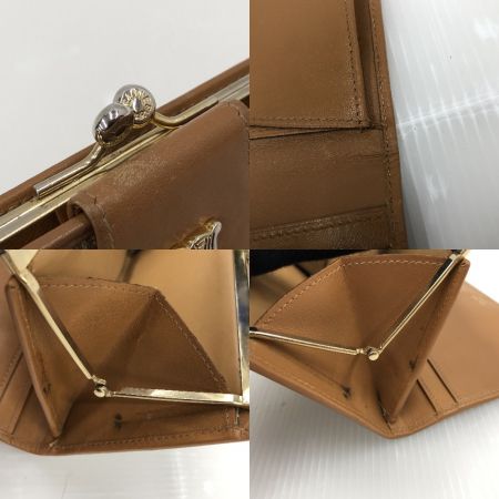  CELINE セリーヌ 二つ折り長財布 がま口　マカダム ベージュ