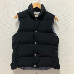 □□ REMI RELIEF レミレリーフ メンズ衣料  ダウンベスト SIZE S ブラック Bランク