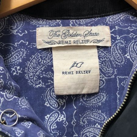  REMI RELIEF レミレリーフ メンズ衣料  ダウンベスト SIZE S ブラック