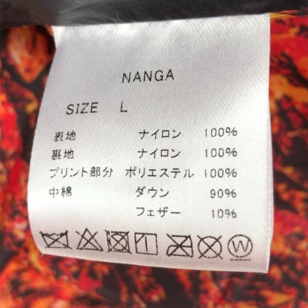  NATAL DESIGN × NANGA × rvddw メンズ衣料 ダウンジャケットSIZE L  ブラック