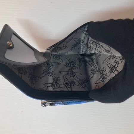  Vivienne Westwood ヴィヴィアン・ウエストウッド DERBY SMALL FRAME WALLET ブルー
