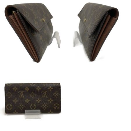 【中古】 LOUIS VUITTON ルイヴィトン 長財布 ポルトフォイユ