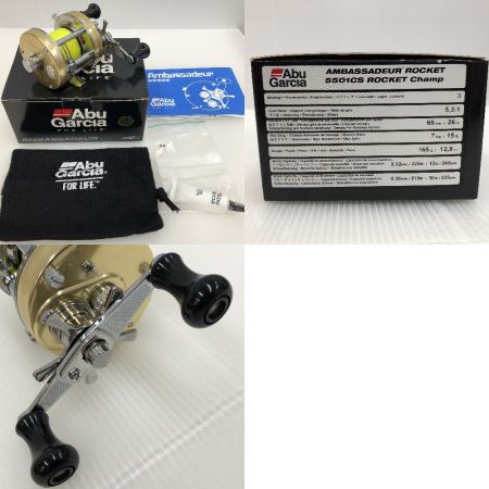  Abu Garcia アブガルシア ベイトリール アンバサダー ロケット 5501CSROCKET
