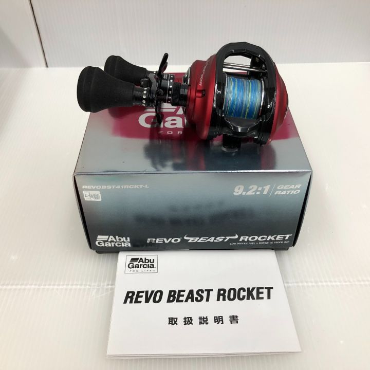 Abu Garcia アブガルシア ベイトリール レボ・ビースト ロケット Revo Beast Rocket  41RCKT-L｜中古｜なんでもリサイクルビッグバン