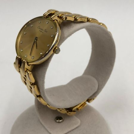  Christian Dior クリスチャンディオール 腕時計　クォーツ D44-155