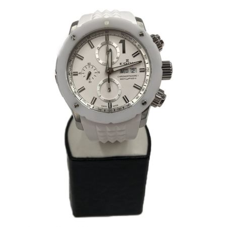  EDOX 腕時計　クロノオフショア1  01122-3B1-BIN1-S