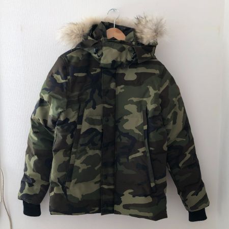  CANADA GOOSE カナダグース メンズ衣料 ジャケット　 WYNDHAM PARKA FF　SIZE S  3808M オリーブ×ブラック